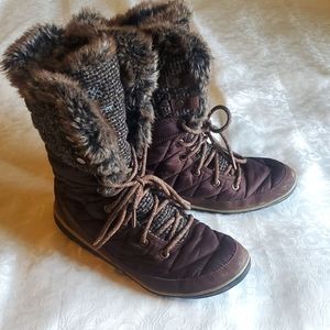 Columbia Faux Fur Waterproof 200gram Winter Boots